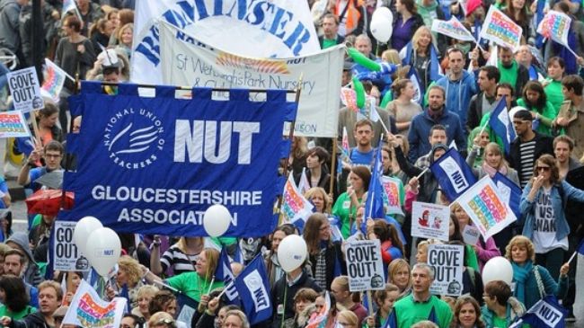 NUT backs summer strike action plans over pay, pensions NUT backs summer strike action plans over pay, pensions